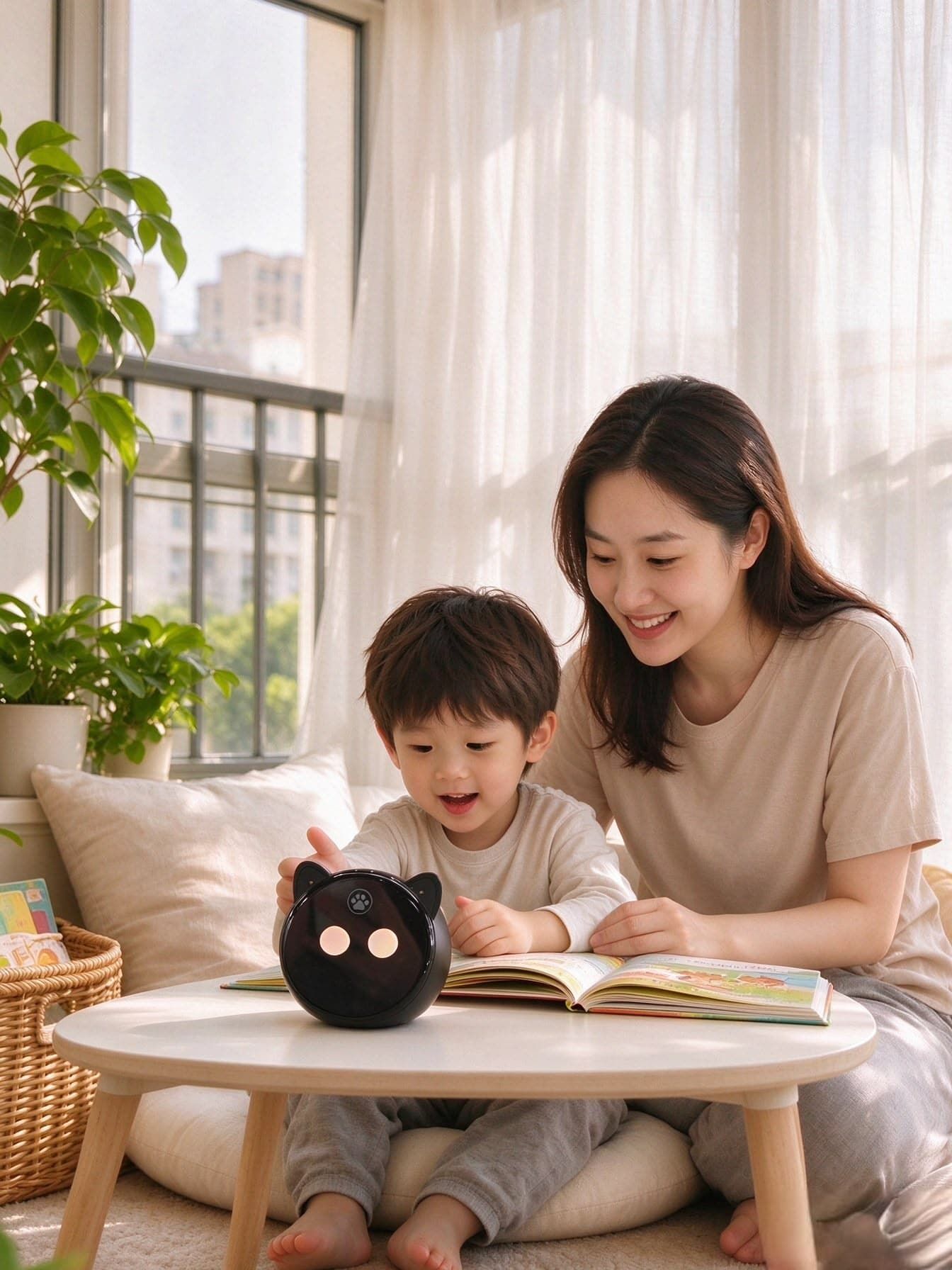 喵伴 - 猫耳儿童陪伴机器人，问答 / 讲故事 / 陪读